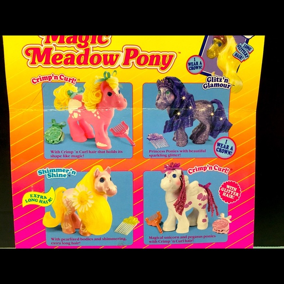 CABBAGE PATCH KIDS MAGIC MEADOW PONY 90s w/Package - Picture 13 of 15